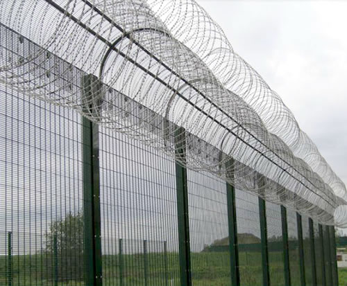 Galvanized 358 Welded Mesh for Prison Fence